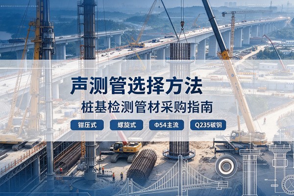 上街声测管选型标准