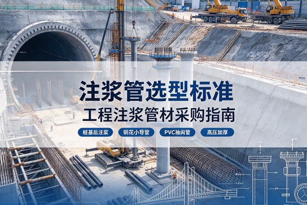 上街注浆管选型标准