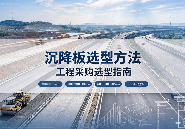 上街沉降板选择方法