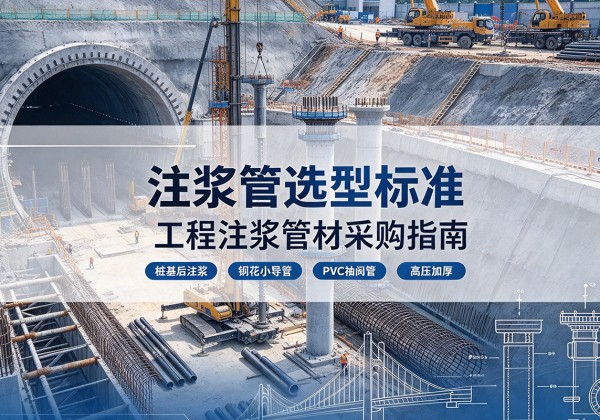 上街注浆管选型标准